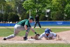 Baseball vs Babson  Wheaton College Baseball vs Babson during Semi final game of the NEWMAC Championship hosted by Wheaton. - (Photo by Keith Nordstrom) : Wheaton, baseball, NEWMAC